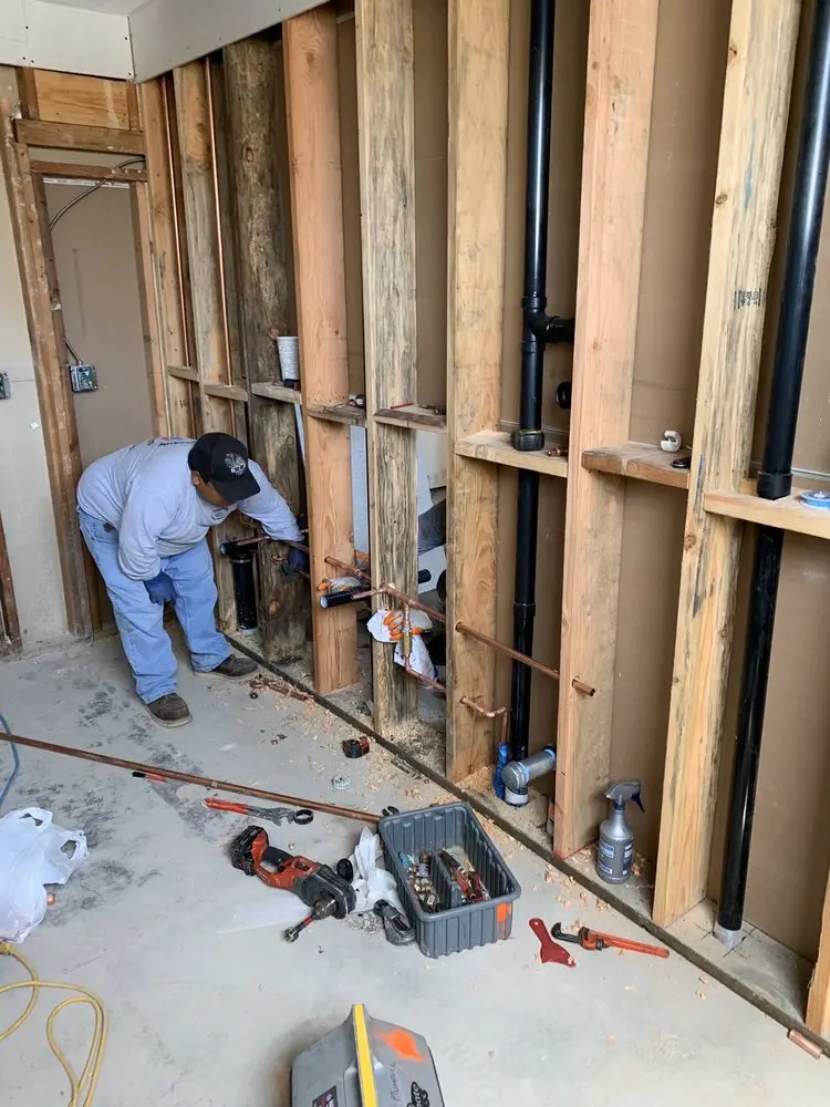 Commercial rough-in plumbing for Trenchless Sewer Repair in Eberton